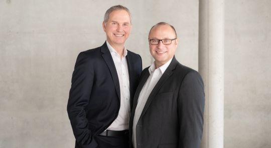 Thorsten Schlamann und Herman Cordes Geschäftsführer Stadtwerke Lingen