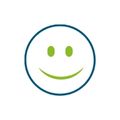 Icon: Jetzt übernehmen wir. Man sieht ein Smiley. Dieser soll für Kundenzufriedenheit stehen, da wir die weiteren Schritte übernehmen.
