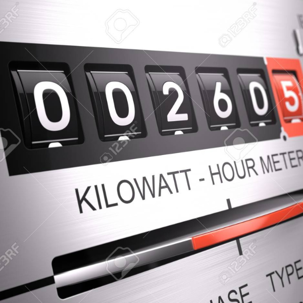 Kilowatt Zähler