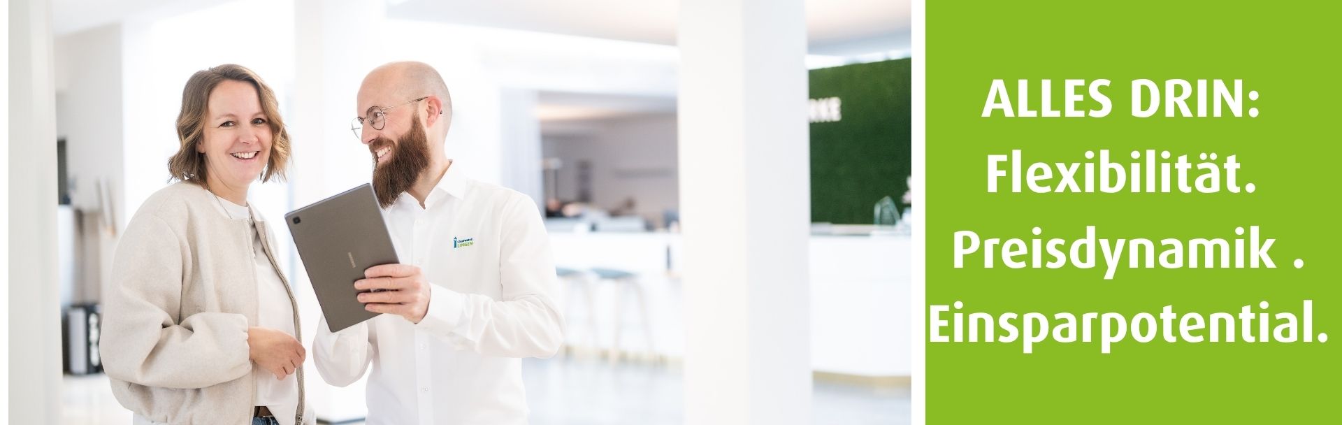 Kundenberatung Flexible Stromtarife