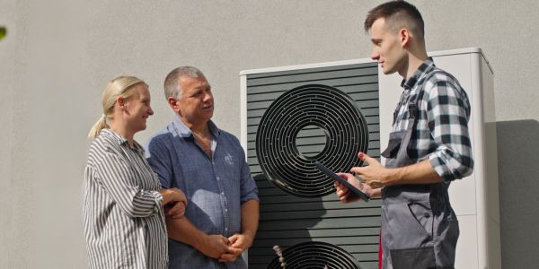 Beratung für eine Wärmepumpe
